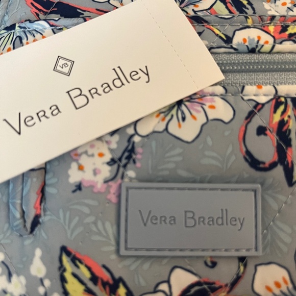 NWT Vera Bradley Cherry Blossoms Ultralight RFID Mini Trifold Wallet - Picture 5 of 11